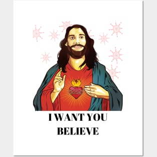 jesus, i want you believe Posters and Art